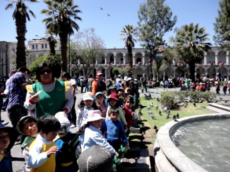 24 août 2012, Visite du centre d'Arequipa