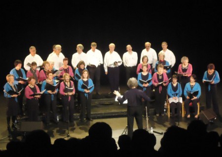 10 novembre 2012, Première partie avec la Chorale "A Capella"